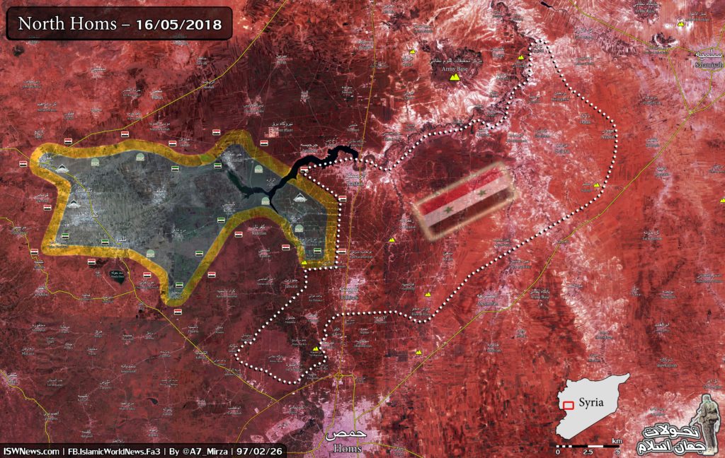 Government Troops Enter Rastan And Talbisah Towns In Northern Homs (Map)