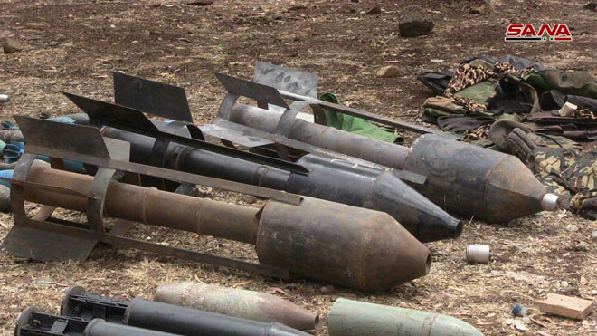 Syrian Forces Seize Large Amount Of Explosives, Weapons In Northern Homs (Photos)