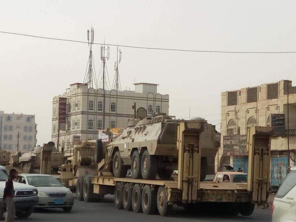 Saudi-led Coalition's Deliveries Of Armoured Vehicles To Its Allies In Yemen