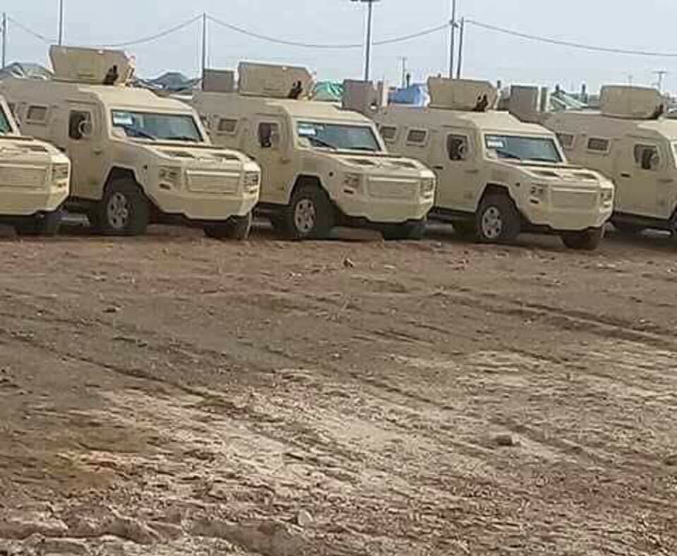 Saudi-led Coalition's Deliveries Of Armoured Vehicles To Its Allies In Yemen