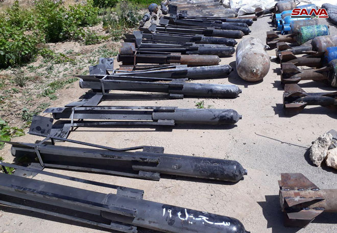 In Photos: Syrian Troops Recover Weapons, Medical Equipment From Liberated Areas In Southern Damascus