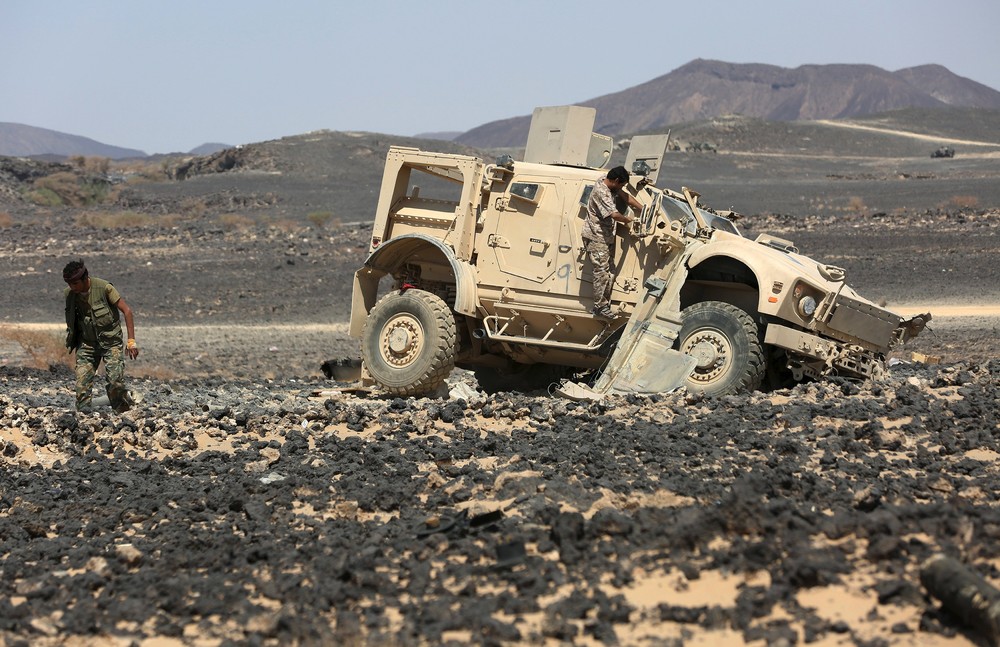 Saudi-led Coalition's Deliveries Of Armoured Vehicles To Its Allies In Yemen