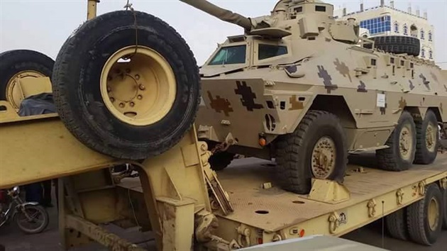 Saudi-led Coalition's Deliveries Of Armoured Vehicles To Its Allies In Yemen