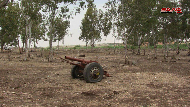 Syrian Forces Seize Large Amount Of Explosives, Weapons In Northern Homs (Photos)