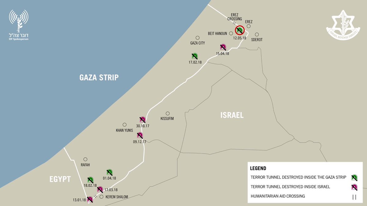 Israeli Army Destroys 5mil Long Tunnel In Northern Gaza (Video)