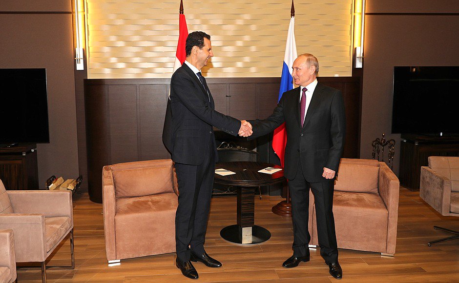 Syria’s President Visits Russia, Holds Talks With Putin