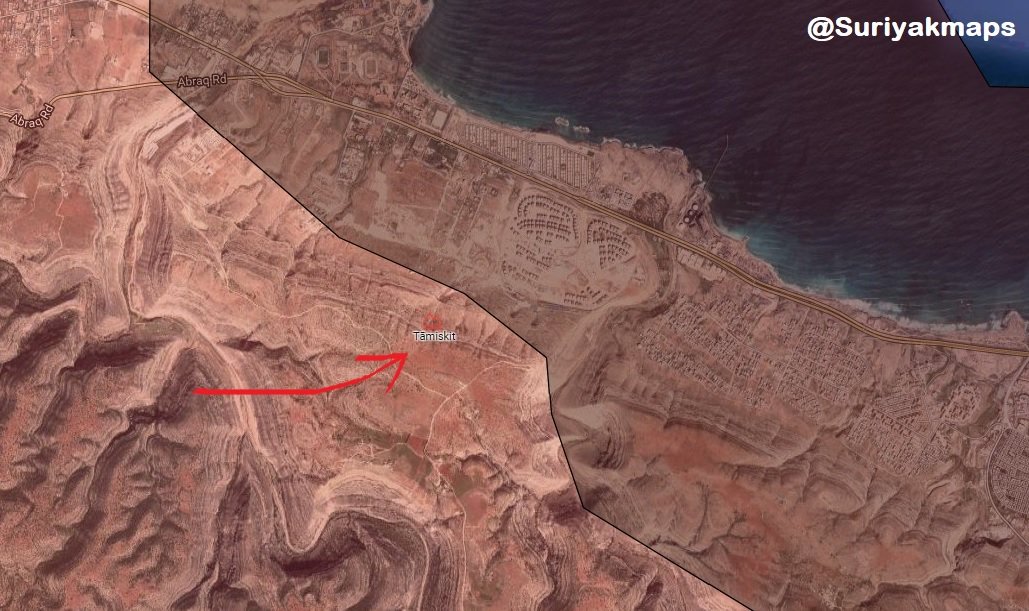 Libyan National Army Captures Key Area South Of Derna (Map)