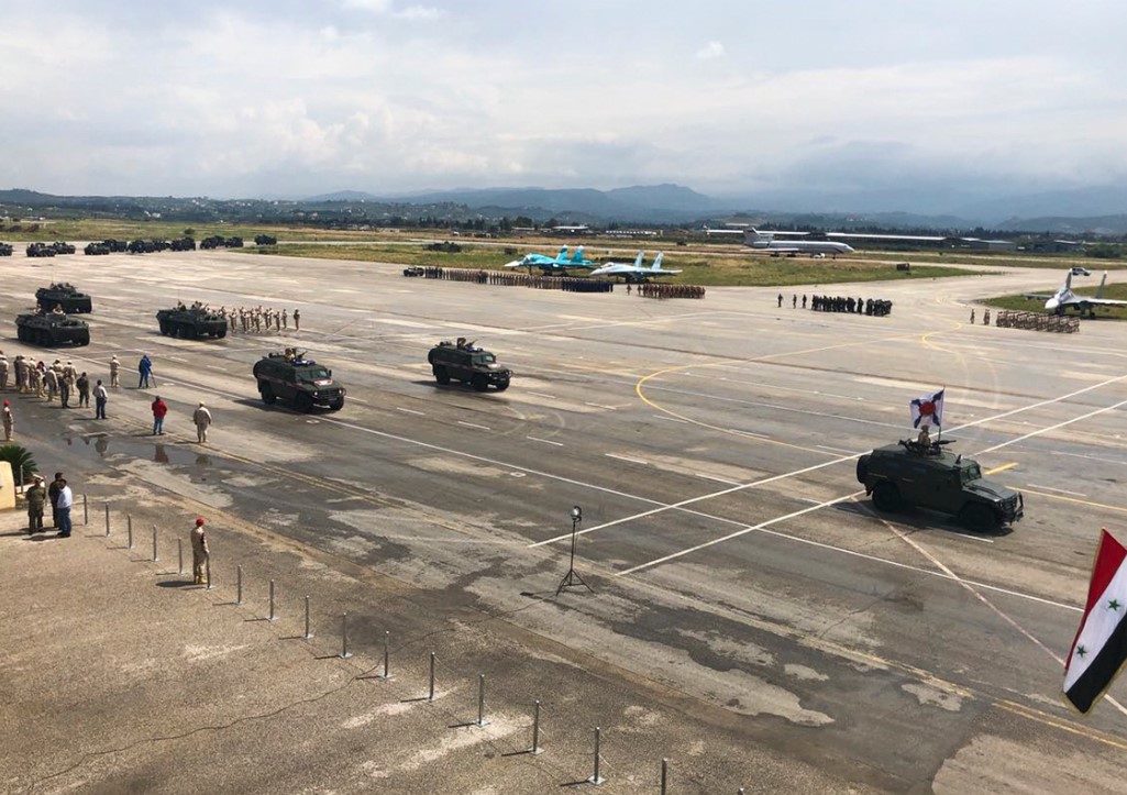 Photos, Video: Vicotry Day Military Parade At Russian Khmeimim Air Base In Syria