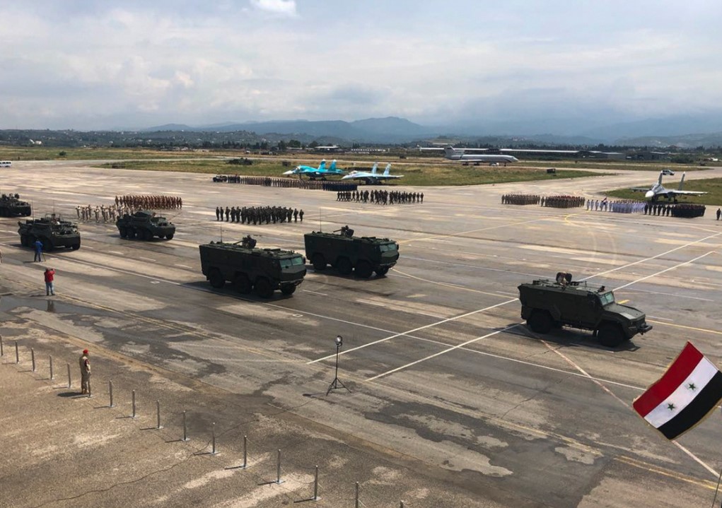 Photos, Video: Vicotry Day Military Parade At Russian Khmeimim Air Base In Syria