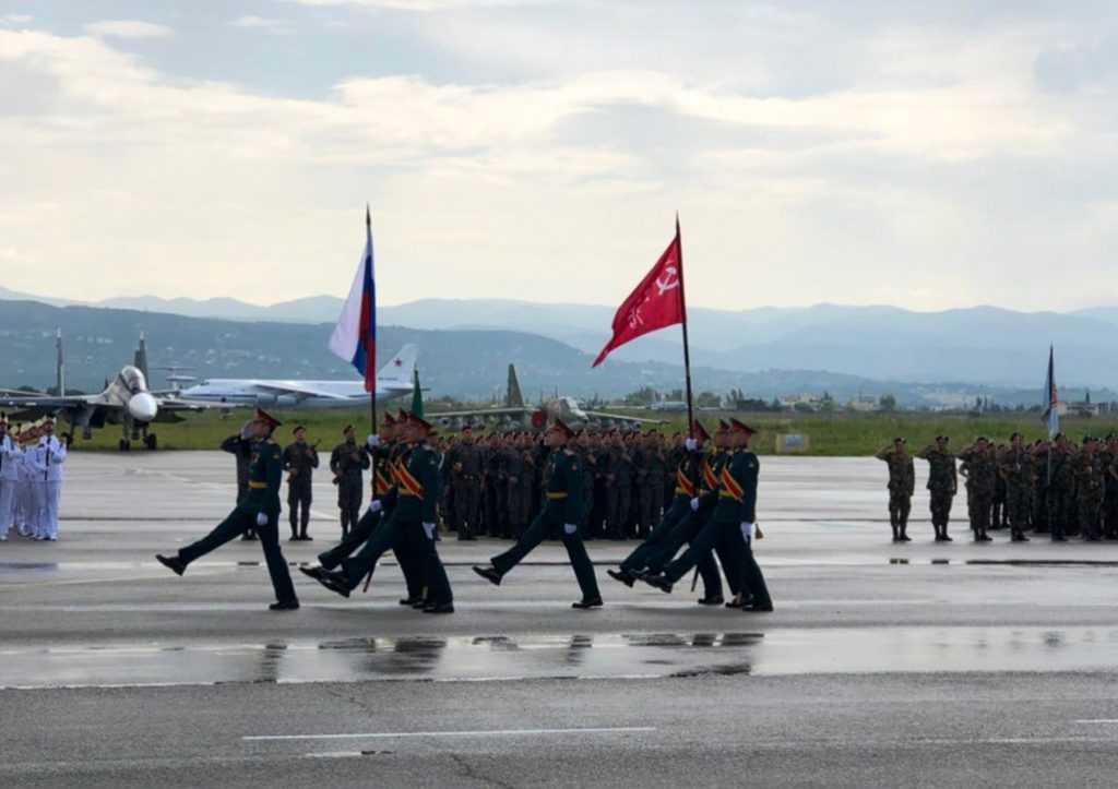 Photos, Video: Vicotry Day Military Parade At Russian Khmeimim Air Base In Syria