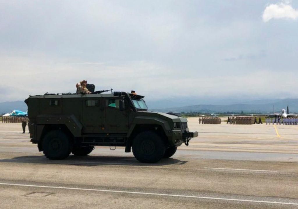 Photos, Video: Vicotry Day Military Parade At Russian Khmeimim Air Base In Syria