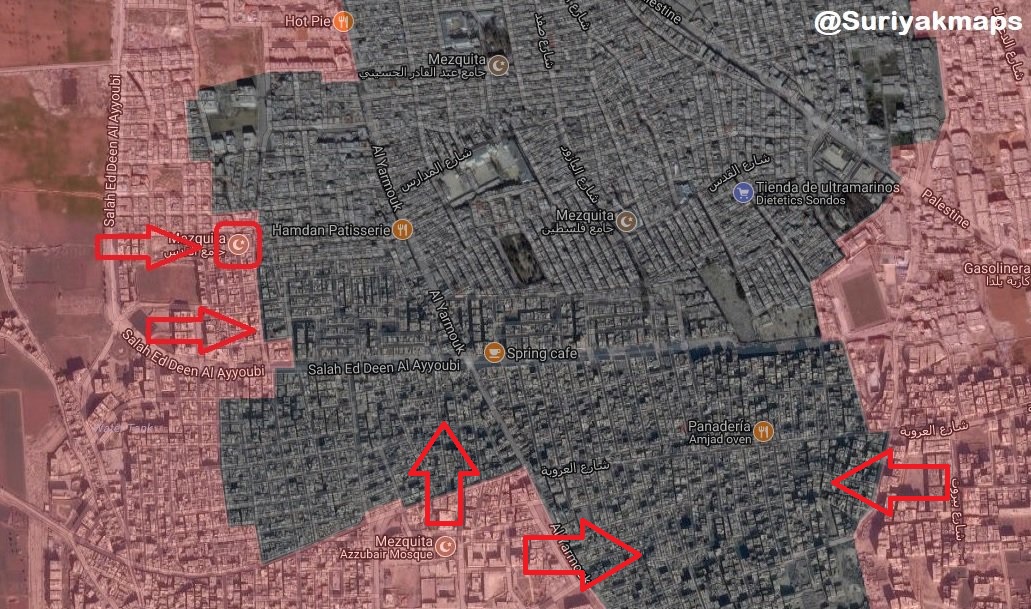 Syrian Army Makes Significant Gains In al-Hajar al-Aswad South Of Damascus (Map, Video)