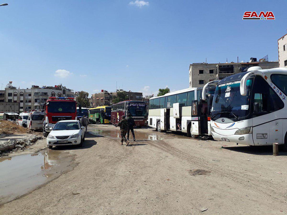 Remaining Hay’at Tahrir al-Sham Fighters In Southern Damascus Prepare To Withdraw