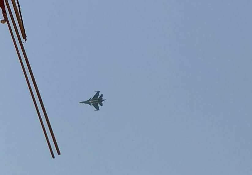 Russian Su-34 Fighter Bomber Spotted Over Northern Lebanon (Video)