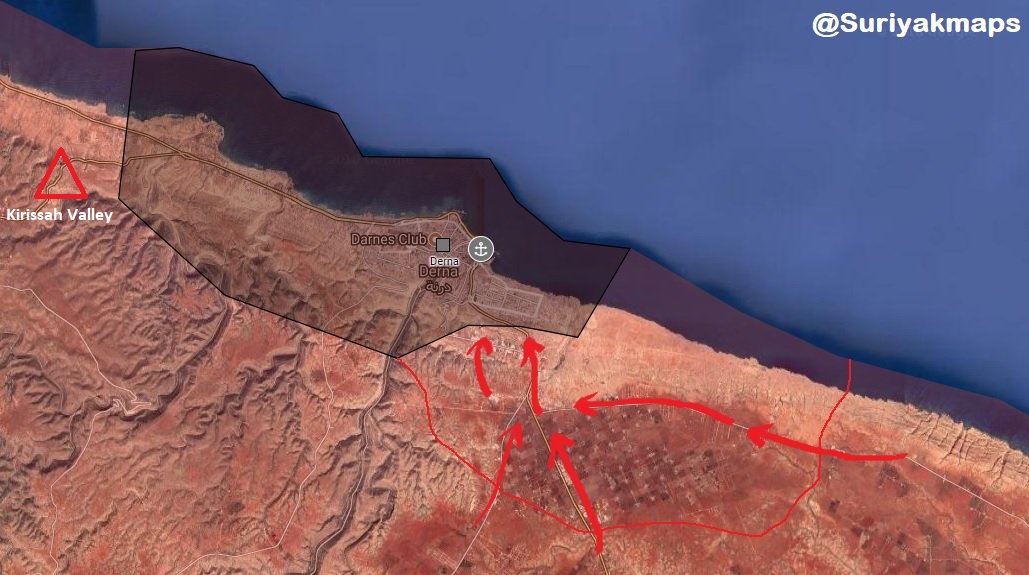 Libyan National Army Deploys More Units Around Derna City