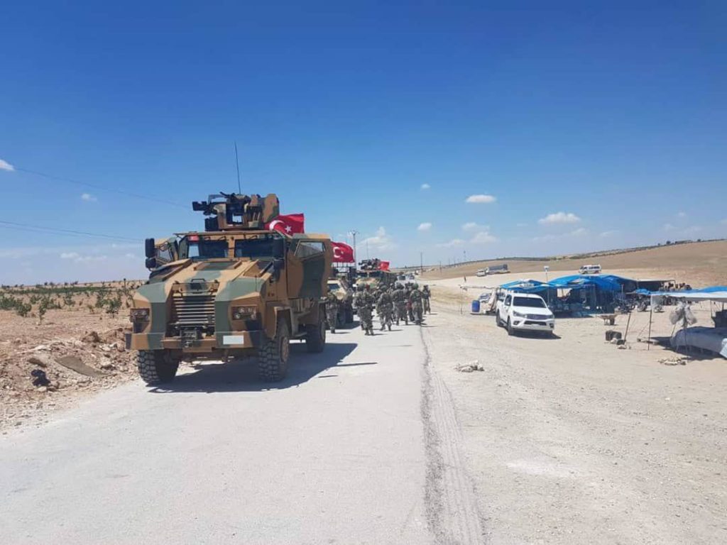 Turkish Military Patrol Entered Syria's Manbij Area Under Deal With U.S. (Photos, Video)