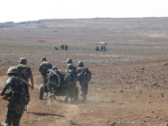 Photos: Russian Military Advisers Train Syrian Troops Ahead Of Expected Military Operation In Daraa