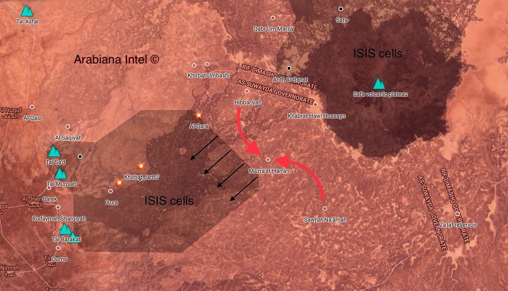 Map Update: Syrian Army's Progress In al-Suwayda, More Areas Secured