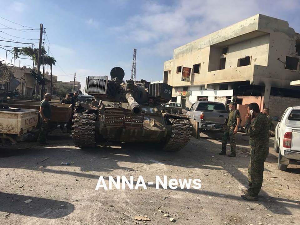 Governent Forces Captured 5 Battle Tanks From Militants In Liberated Town Of Busra al-Harir In Southern Syria (Photos)