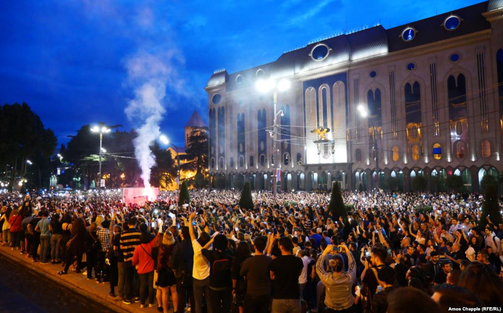 Mass Protests In Georgia And Geopolitical Standoff In Caucasus