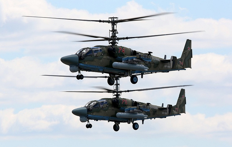 Another Ka-52 Attack Helicopter Crew Returns To Russia From Syria