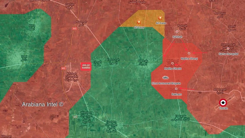 Tiger Forces Capture New Positions Around Al-Harak, Opens Humanitarian Corridor In Southern Syria (Map, Video)