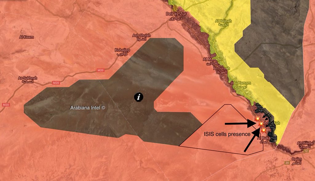 ISIS Launches Large Attack On Al-Bukamal, Captures Some Positions From Army