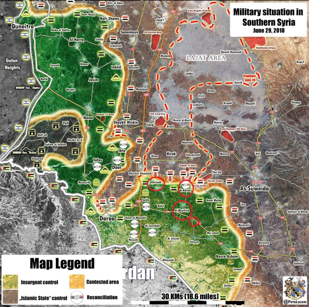 Government Forces Liberate 5 More Villages From Militants In Southern Syria (Map Update)