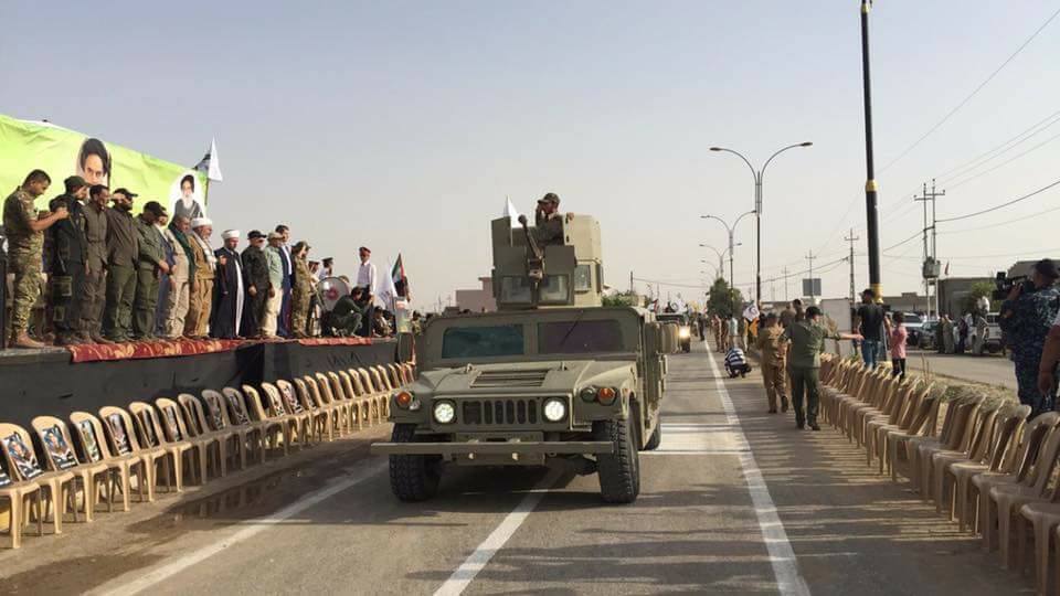 Iraqi Popular Mobilization Military Parade In Kirkuk City - Another Sign Of Group's Growing Influence