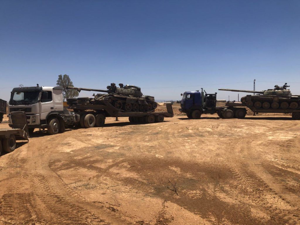 Governent Forces Captured 5 Battle Tanks From Militants In Liberated Town Of Busra al-Harir In Southern Syria (Photos)