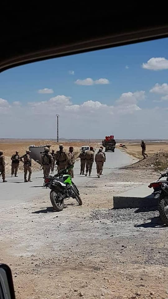 Turkish Military Patrol Entered Syria's Manbij Area Under Deal With U.S. (Photos, Video)