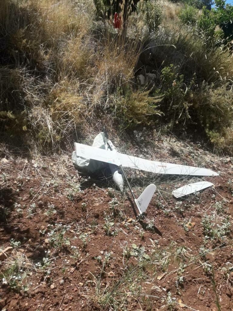 In Photos: Syrian Forces Shoot Down Israeli Reconnaissance UAV East Of Golan Heights