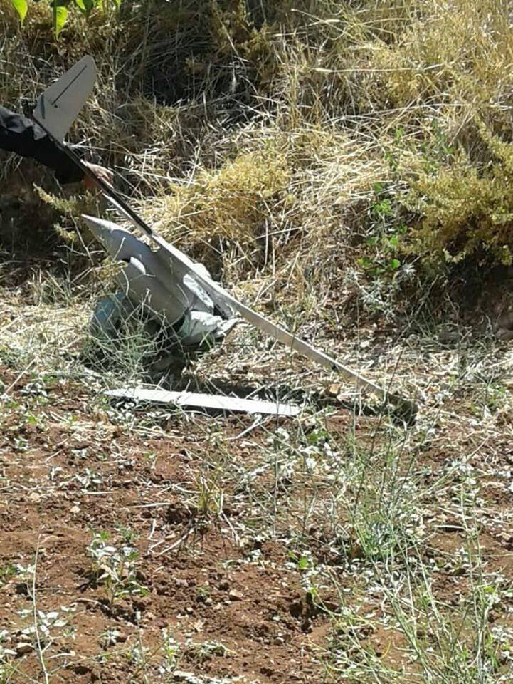 In Photos: Syrian Forces Shoot Down Israeli Reconnaissance UAV East Of Golan Heights