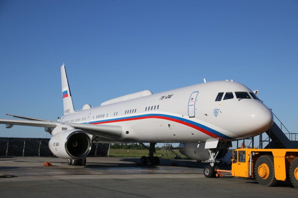 Russian Military Gets Second Tu-214 PU-SUBS Flying Command Post Plane