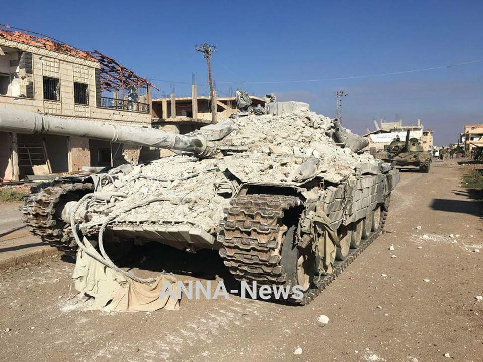 Governent Forces Captured 5 Battle Tanks From Militants In Liberated Town Of Busra al-Harir In Southern Syria (Photos)