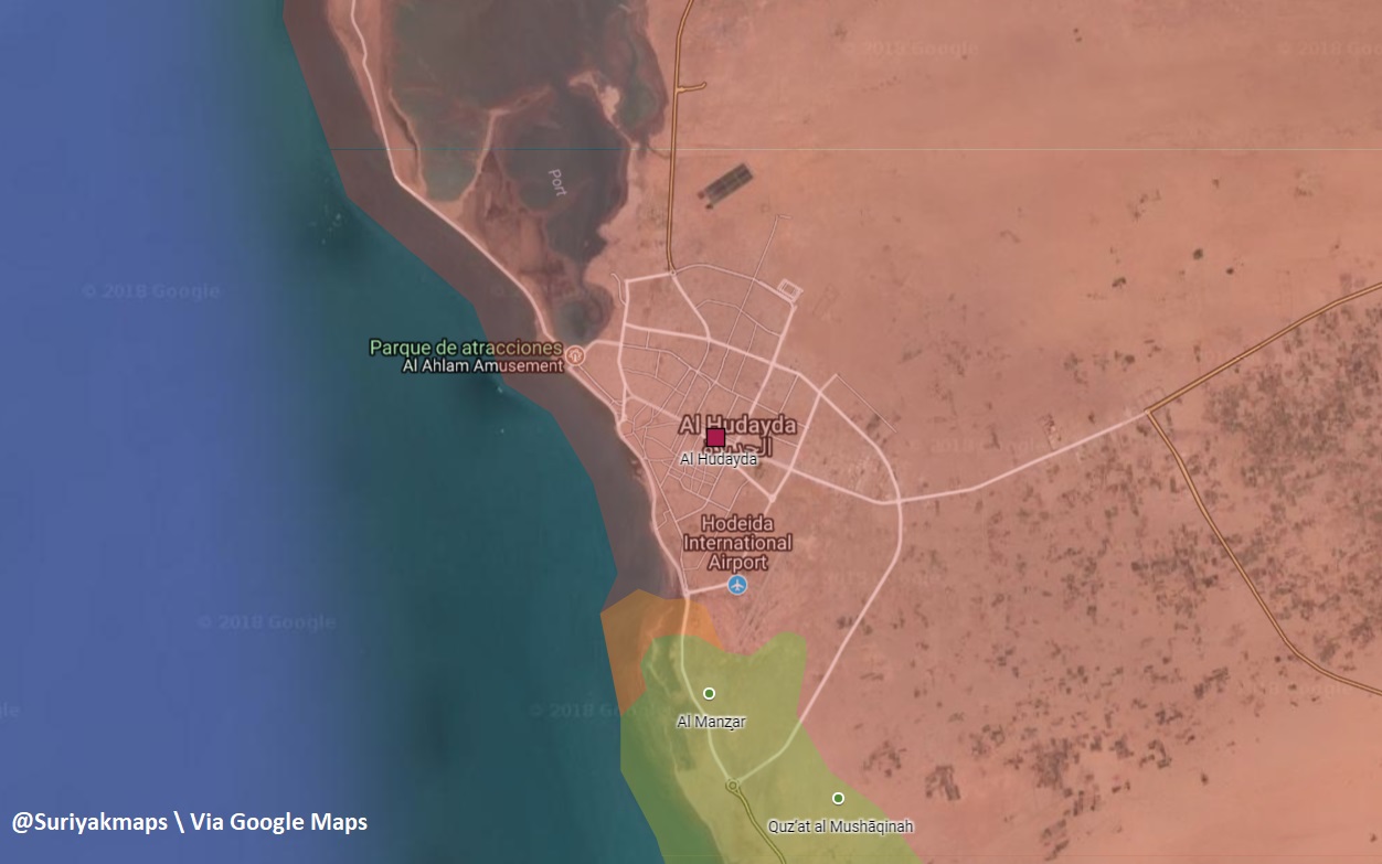 Saudi-led Coalition Captures Entrance To Al-Hudaydah Airport