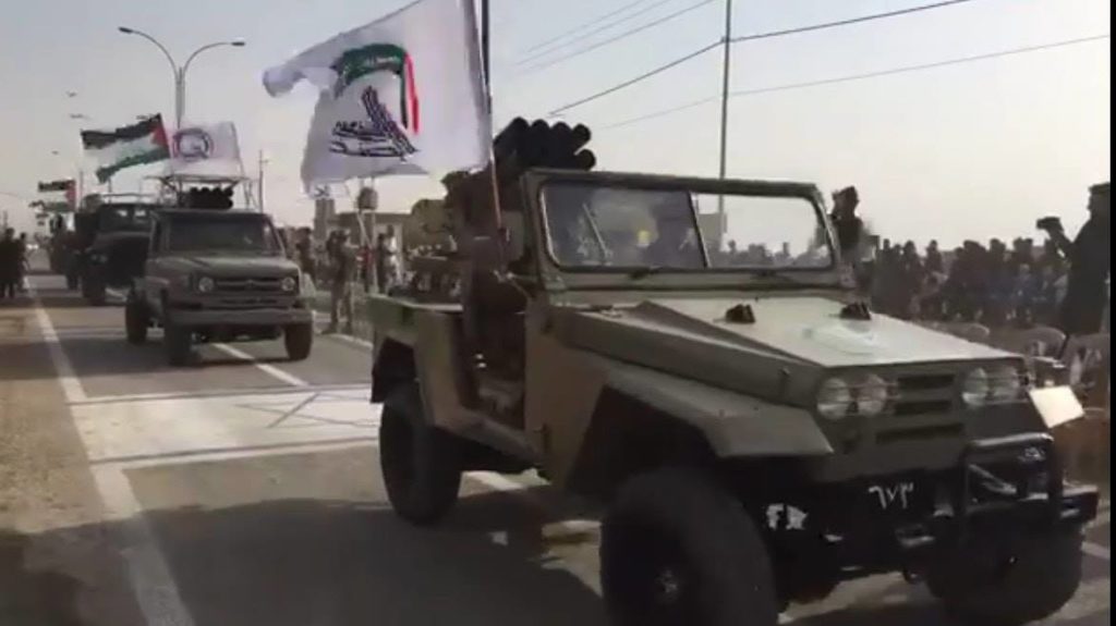 Iraqi Popular Mobilization Military Parade In Kirkuk City - Another Sign Of Group's Growing Influence