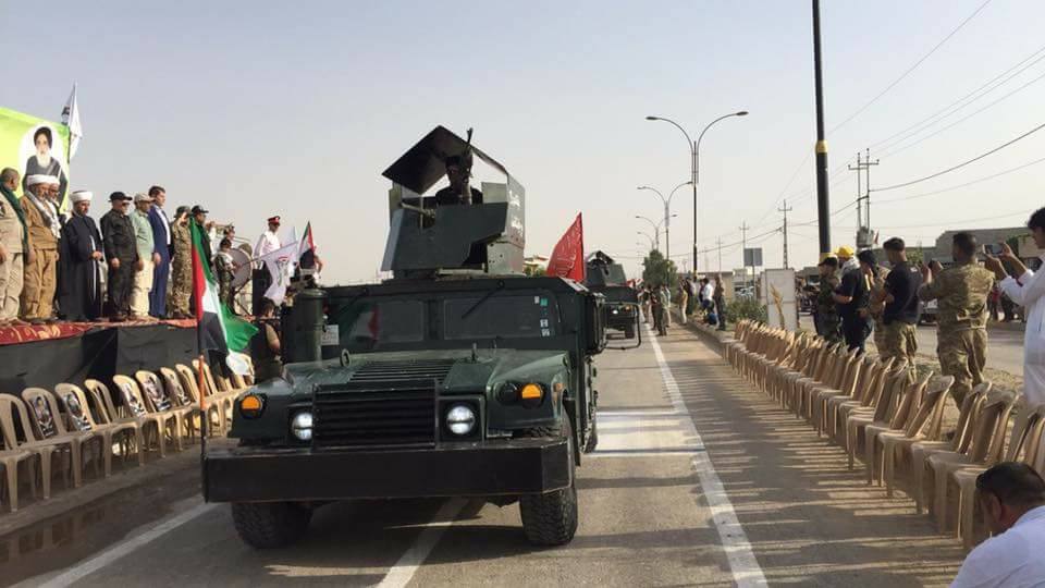 Iraqi Popular Mobilization Military Parade In Kirkuk City - Another Sign Of Group's Growing Influence