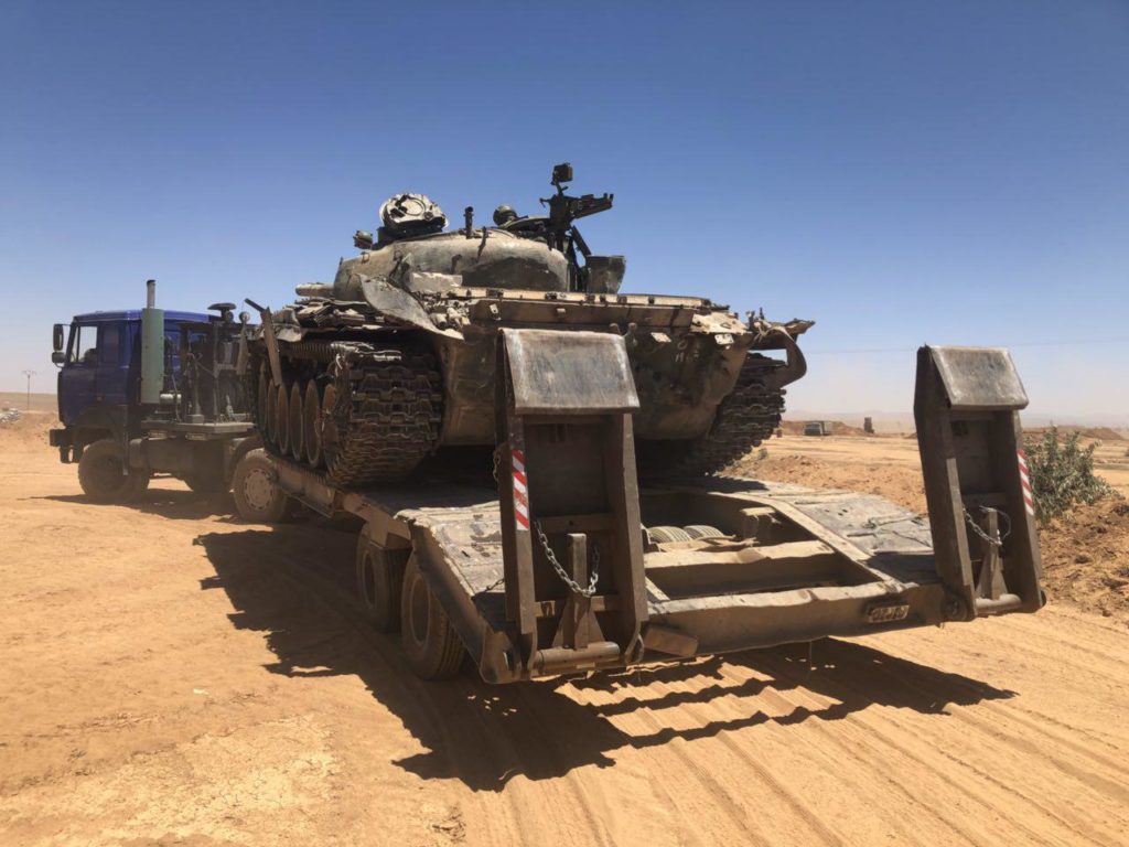 Governent Forces Captured 5 Battle Tanks From Militants In Liberated Town Of Busra al-Harir In Southern Syria (Photos)