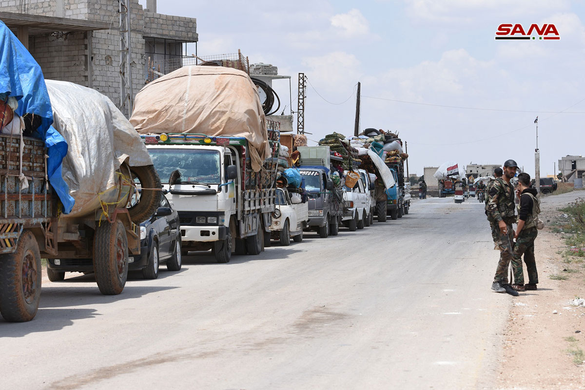 Hundreds Of Civilians Return To Their Villages Around Syria's Abu Duhur Airbase (Photos)