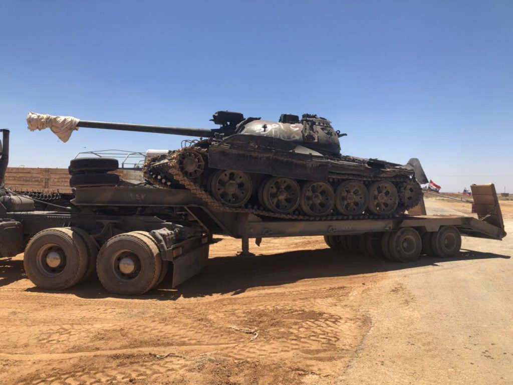 Governent Forces Captured 5 Battle Tanks From Militants In Liberated Town Of Busra al-Harir In Southern Syria (Photos)