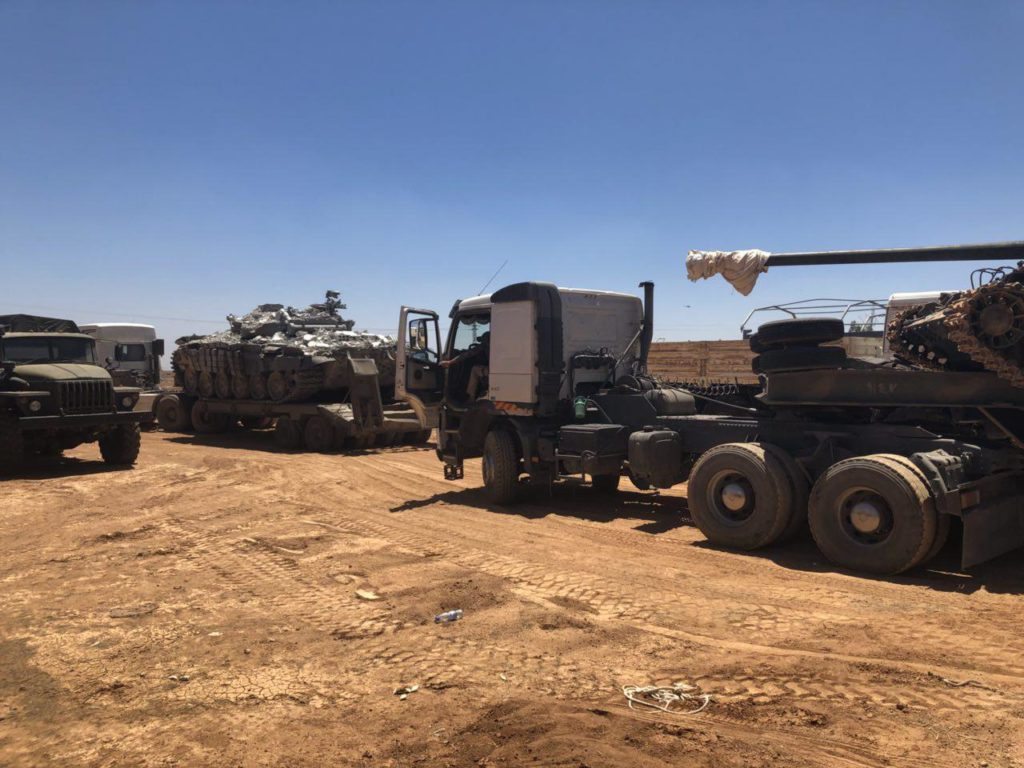 Governent Forces Captured 5 Battle Tanks From Militants In Liberated Town Of Busra al-Harir In Southern Syria (Photos)