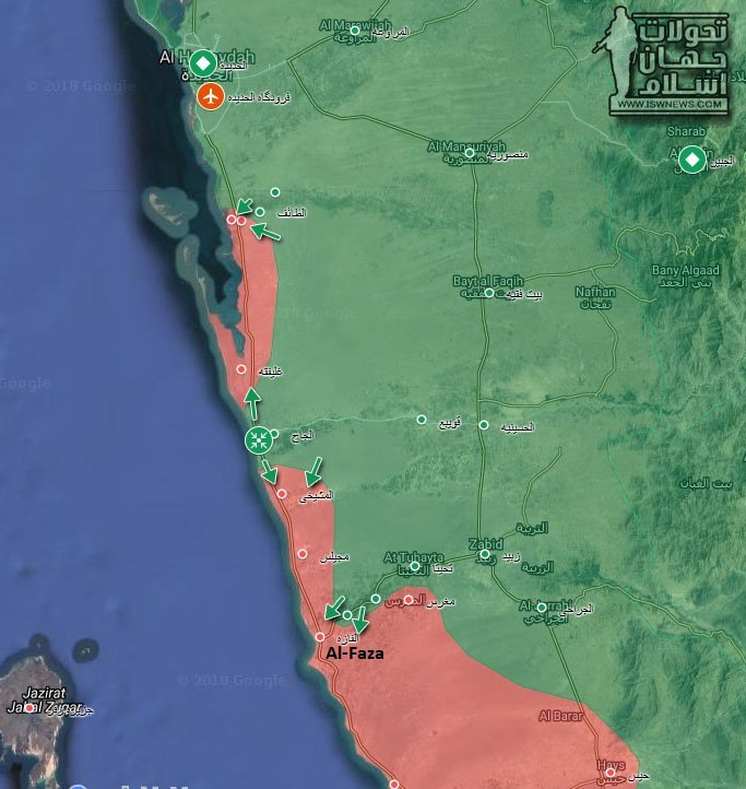 Houthis Counter Saudi-led Forces' Attempt To Restore Supply Lines In Western Yemen