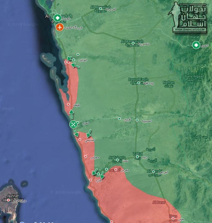 Houthis Recapture Key Area Along Western Yemen Coast (Map, Video+18)