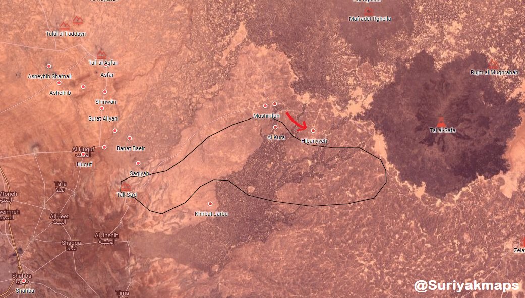 Syrian Military Splits ISIS Pocket In Eastern Al-Suwayda (Map)