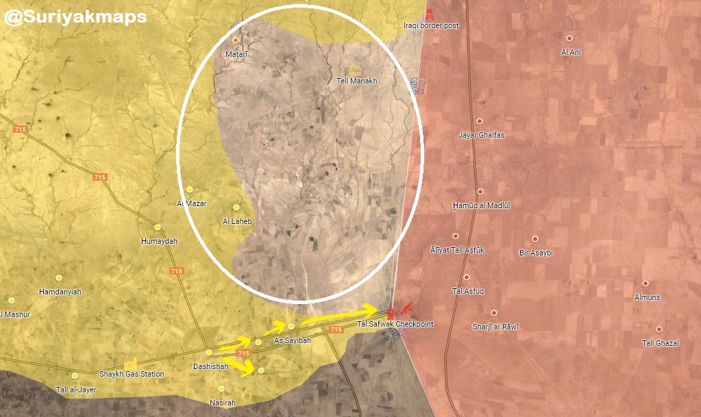 Syrian Democratic Forces Capture Strategic Crossing On Border With Iraq, Meet With Iraqi Officers (Video)