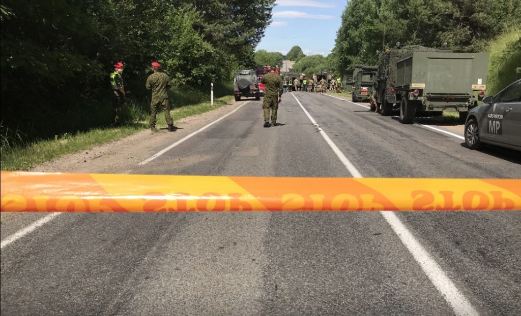 4 US Armoured Vehicles Collide In Lithuania Injuring 13