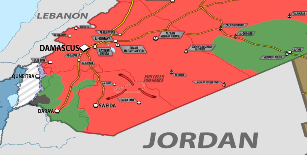 Syrian Forces' Anti-ISIS Operation In Eastern Al-Suwayda Enters Its Fifth Day (Videos, Map)