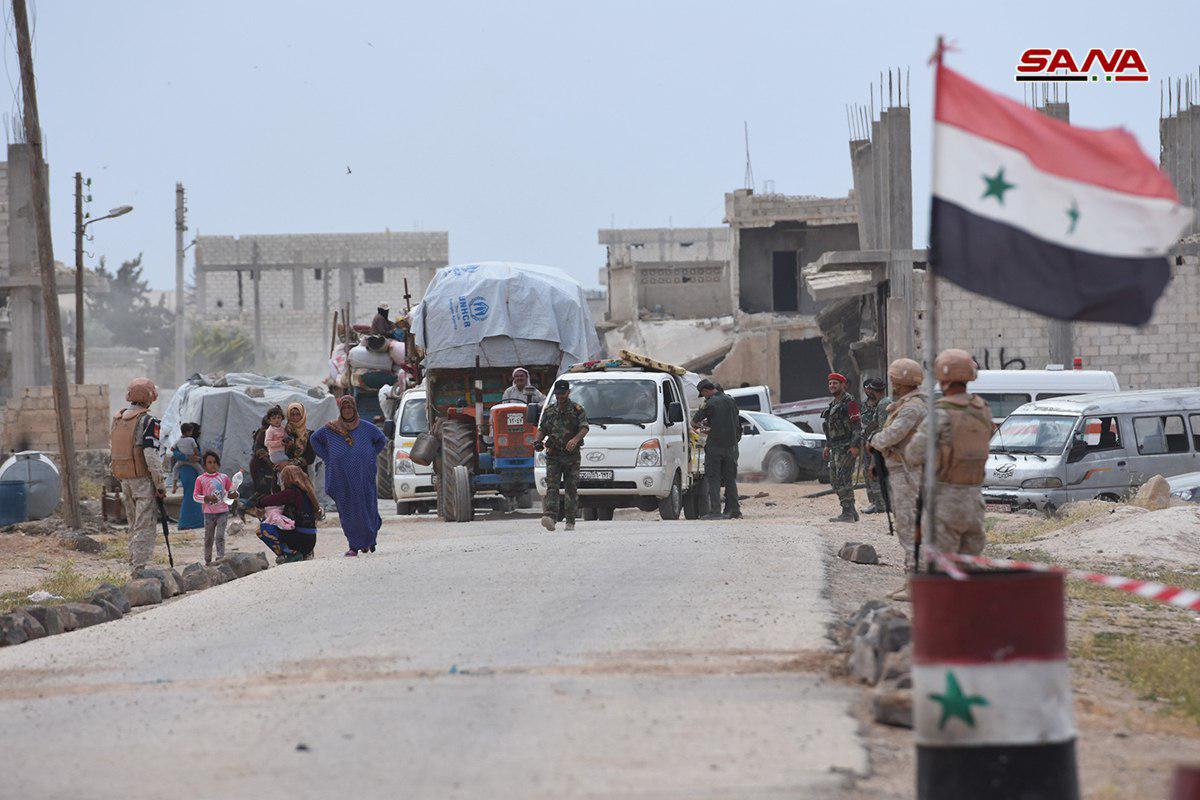 Hundreds Of Civilians Return To Their Villages Around Syria's Abu Duhur Airbase (Photos)