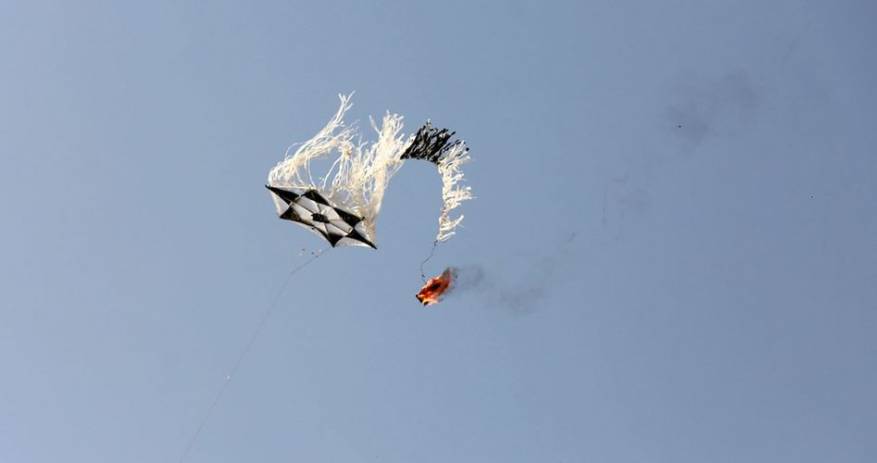 Israeli Military: Palestinians Use Balloons With IEDs To Ignite Fires In Israeli Settlements